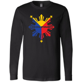 CoolPinoy Tricolor Unisex Jersey Long Sleeve T-Shirt